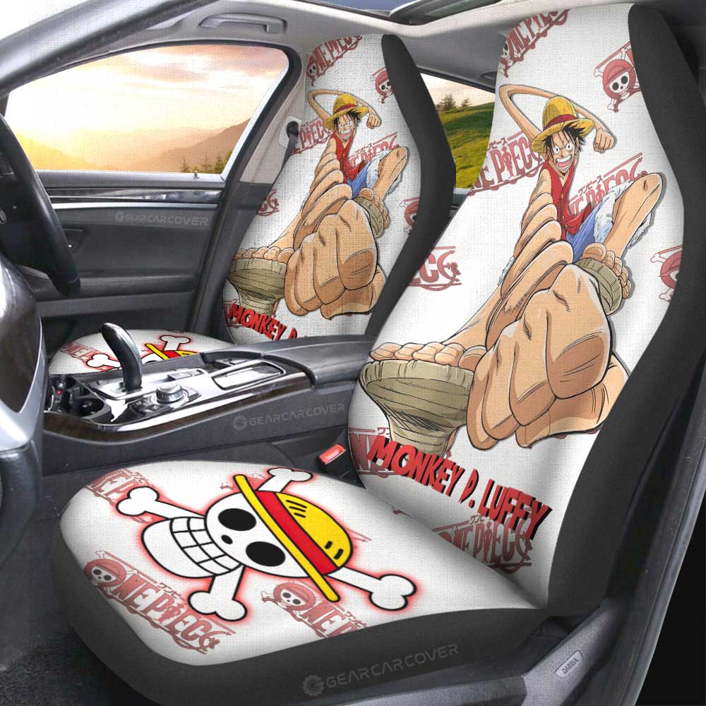 Monkey D. Luffy Car Seat Covers Custom - Gearcarcover - 2