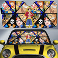 Monkey D. Luffy Car Sunshade Custom Car Accessories - Gearcarcover - 1