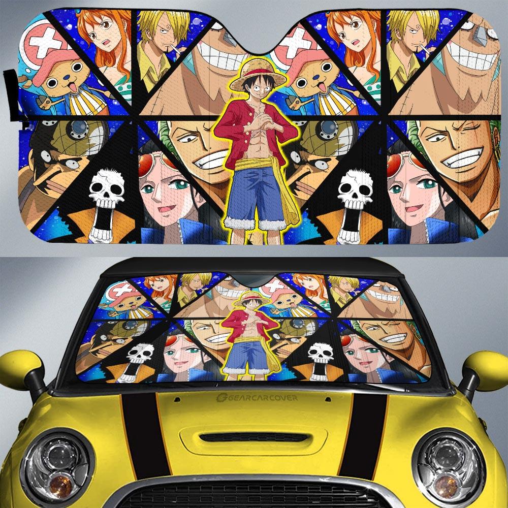 Monkey D. Luffy Car Sunshade Custom Car Accessories - Gearcarcover - 1