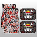 Monkey D. Luffy Funny Car Floor Mats Custom Car Accessories For Fans - Gearcarcover - 1