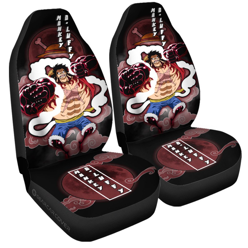 Monkey D. Luffy Gear 4 Car Seat Covers Custom Car Accessories For Fans - Gearcarcover - 3