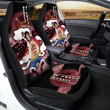 Monkey D. Luffy Gear 4 Car Seat Covers Custom Car Accessories For Fans - Gearcarcover - 1