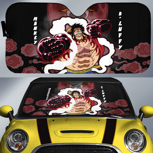 Monkey D. Luffy Gear 4 Car Sunshade Custom Car Accessories For Fans - Gearcarcover - 1