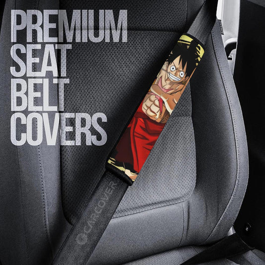 Monkey D. Luffy Seat Belt Covers Custom Car Accessoriess - Gearcarcover - 2