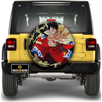 Monkey D. Luffy Spare Tire Cover Custom Car Accessoriess - Gearcarcover - 1