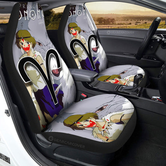 Mononoke Hime Car Seat Covers Custom Car Accessories - Gearcarcover - 2