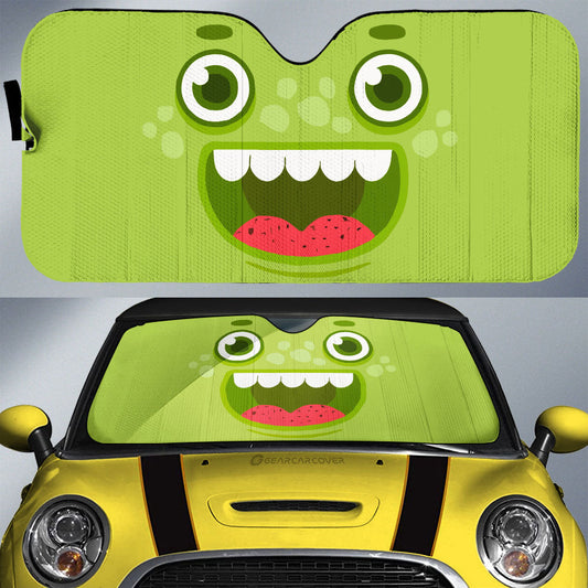 Monster Eyes Car Sunshade Custom Car Accessories - Gearcarcover - 1