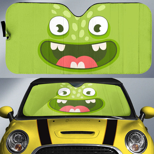 Monster Eyes Car Sunshade Custom Car Accessories - Gearcarcover - 1