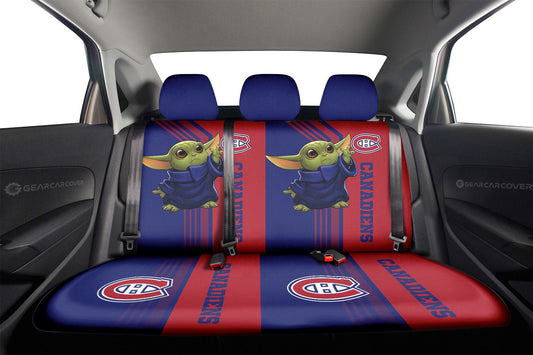 Montreal Canadiens Car Back Seat Covers Custom Car Accessories - Gearcarcover - 2