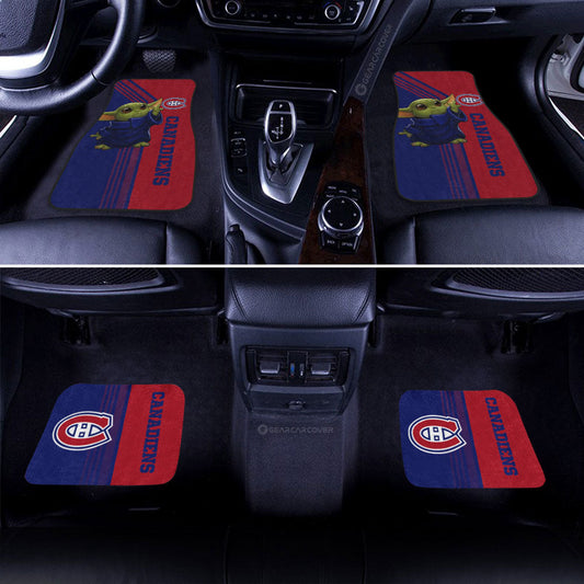 Montreal Canadiens Car Floor Mats Custom Car Accessories - Gearcarcover - 2