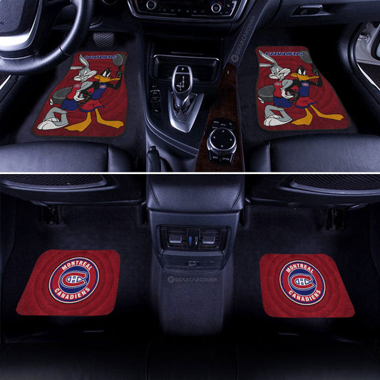 Montreal Canadiens Car Floor Mats Custom Car Accessories - Gearcarcover - 2
