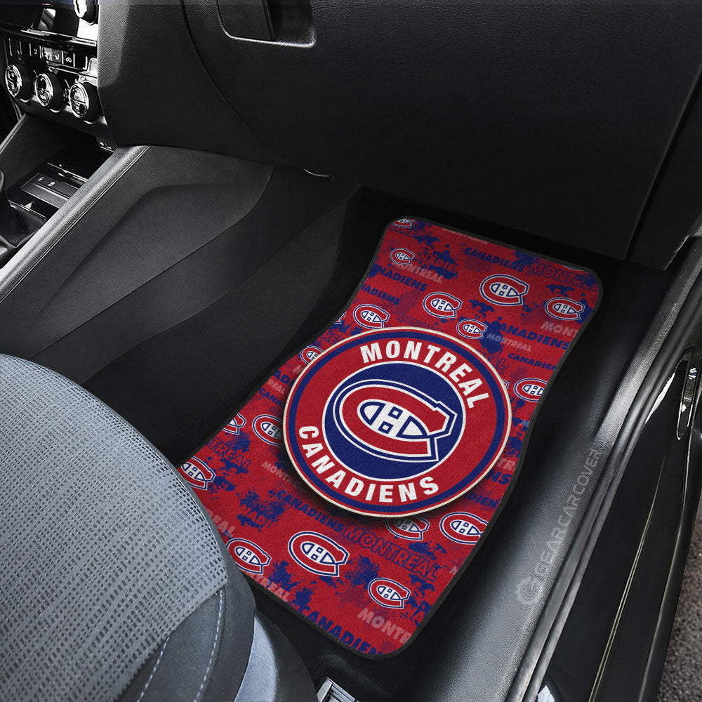 Montreal Canadiens Car Floor Mats Custom Car Accessories - Gearcarcover - 3