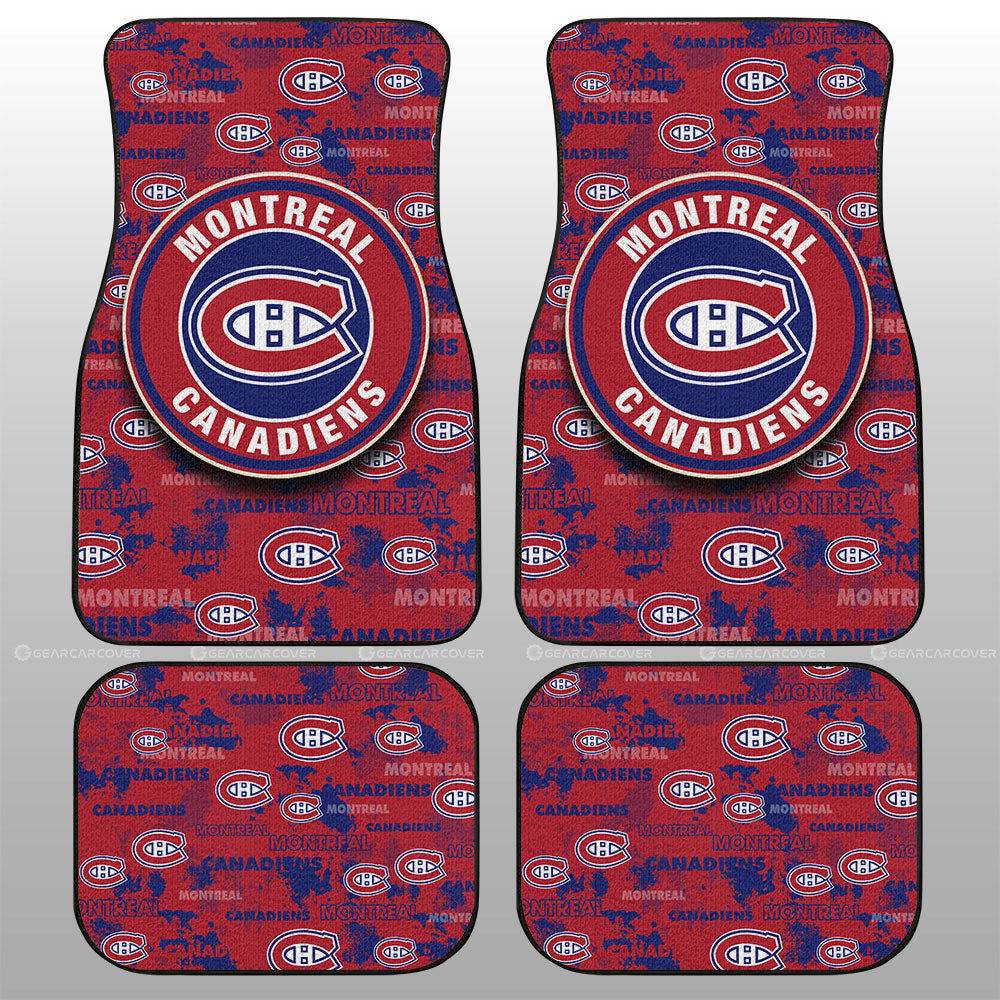 Montreal Canadiens Car Floor Mats Custom Car Accessories - Gearcarcover - 1