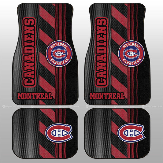Montreal Canadiens Car Floor Mats Custom Car Accessories - Gearcarcover - 1