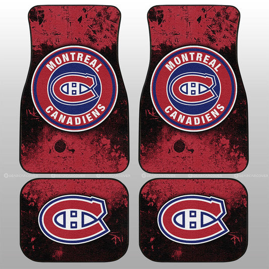 Montreal Canadiens Car Floor Mats Custom Car Accessories - Gearcarcover - 1