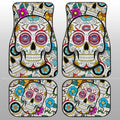 Montreal Canadiens Car Floor Mats Custom Sugar Skull Car Accessories - Gearcarcover - 1