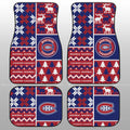 Montreal Canadiens Car Floor Mats Custom Ugly Style Car Accessories - Gearcarcover - 1