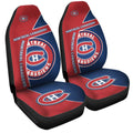 Montreal Canadiens Car Seat Covers Custom Car Accessories For Fans - Gearcarcover - 3