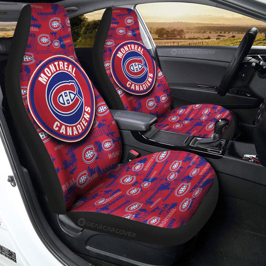 Montreal Canadiens Car Seat Covers Custom Car Accessories - Gearcarcover - 2