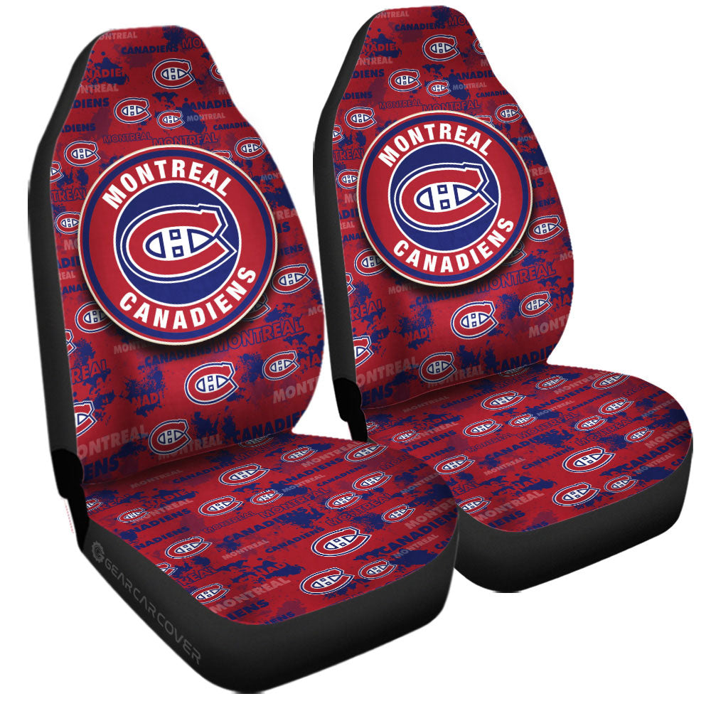 Montreal Canadiens Car Seat Covers Custom Car Accessories - Gearcarcover - 3