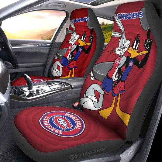 Montreal Canadiens Car Seat Covers Custom Car Accessories - Gearcarcover - 1