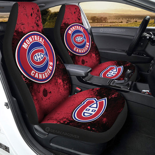 Montreal Canadiens Car Seat Covers Custom Car Accessories - Gearcarcover - 2