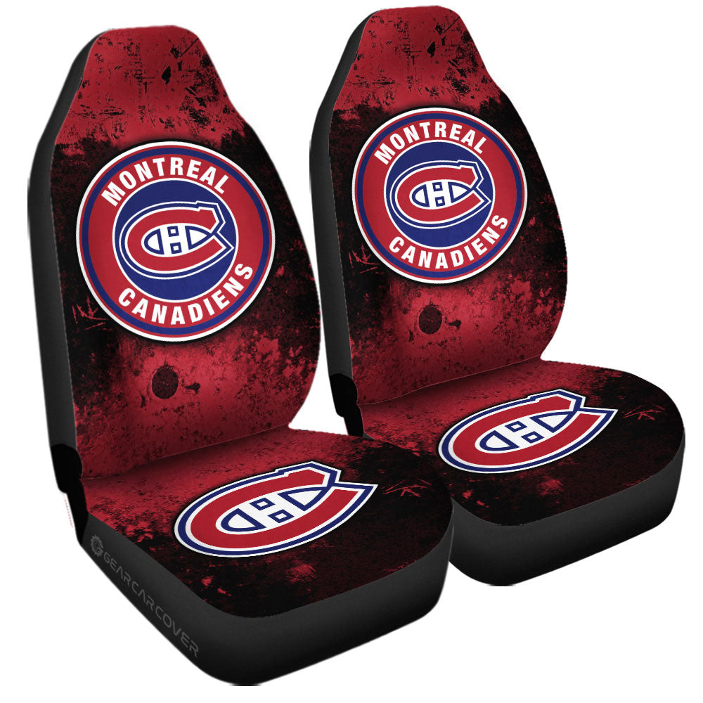 Montreal Canadiens Car Seat Covers Custom Car Accessories - Gearcarcover - 3