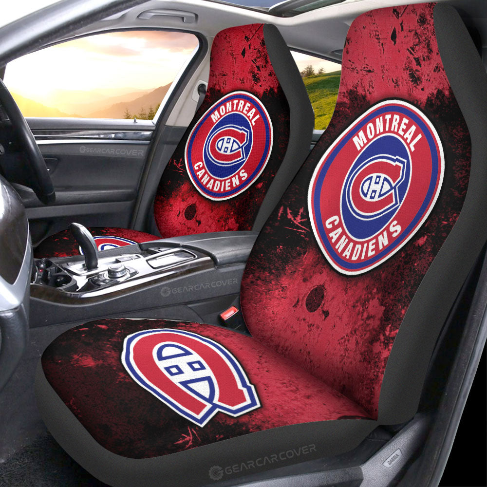 Montreal Canadiens Car Seat Covers Custom Car Accessories - Gearcarcover - 1