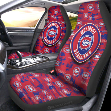 Montreal Canadiens Car Seat Covers Custom Car Accessories - Gearcarcover - 1