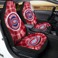 Montreal Canadiens Car Seat Covers Custom Tie Dye Car Accessories - Gearcarcover - 2