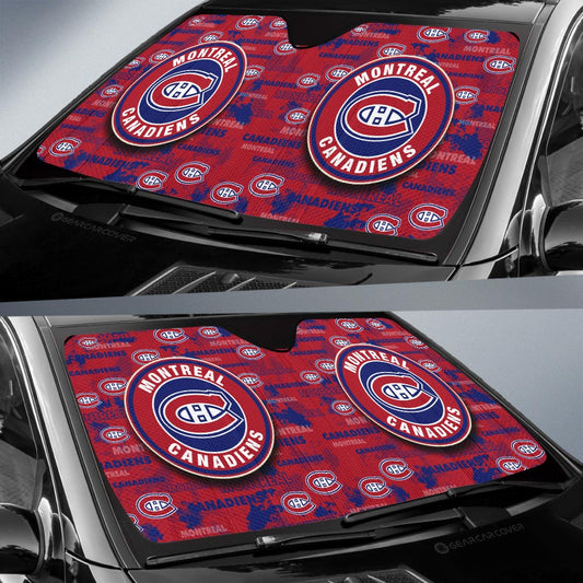 Montreal Canadiens Car Sunshade Custom Car Accessories - Gearcarcover - 2