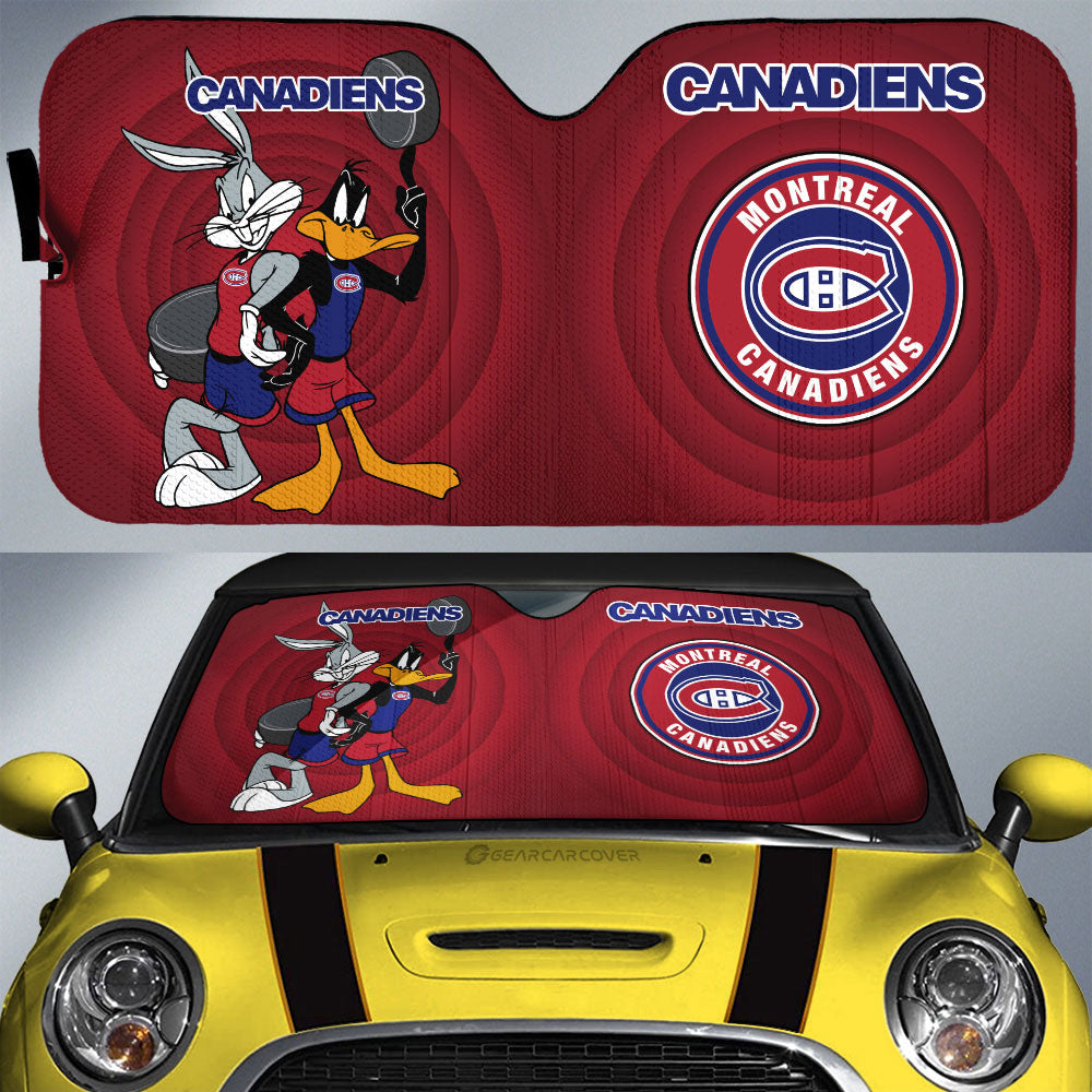 Montreal Canadiens Car Sunshade Custom Car Accessories - Gearcarcover - 1