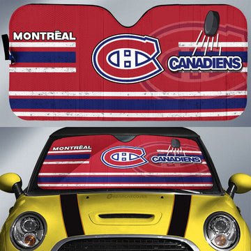 Montreal Canadiens Car Sunshade Custom Car Accessories - Gearcarcover - 1