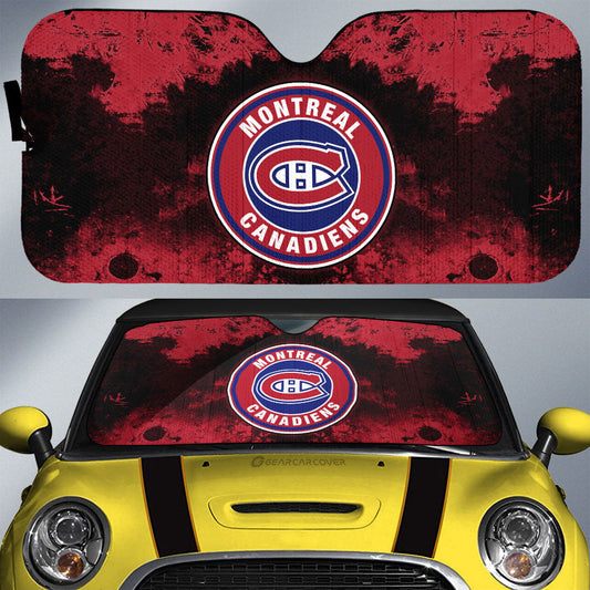 Montreal Canadiens Car Sunshade Custom Car Accessories - Gearcarcover - 1