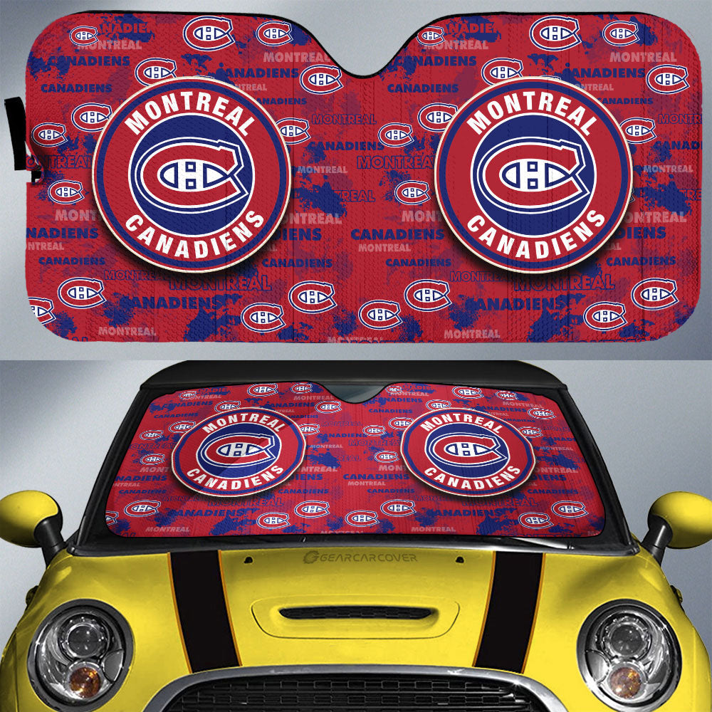 Montreal Canadiens Car Sunshade Custom Car Accessories - Gearcarcover - 1