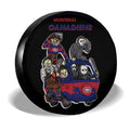 Montreal Canadiens Spare Tire Covers Horror Characters Car Accessories - Gearcarcover - 3