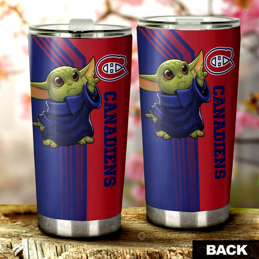 Montreal Canadiens Tumbler Cup Custom Car Accessories - Gearcarcover - 2