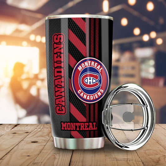 Montreal Canadiens Tumbler Cup Custom Car Accessories - Gearcarcover - 2