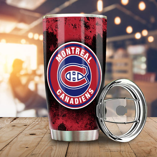 Montreal Canadiens Tumbler Cup Custom Car Accessories - Gearcarcover - 2