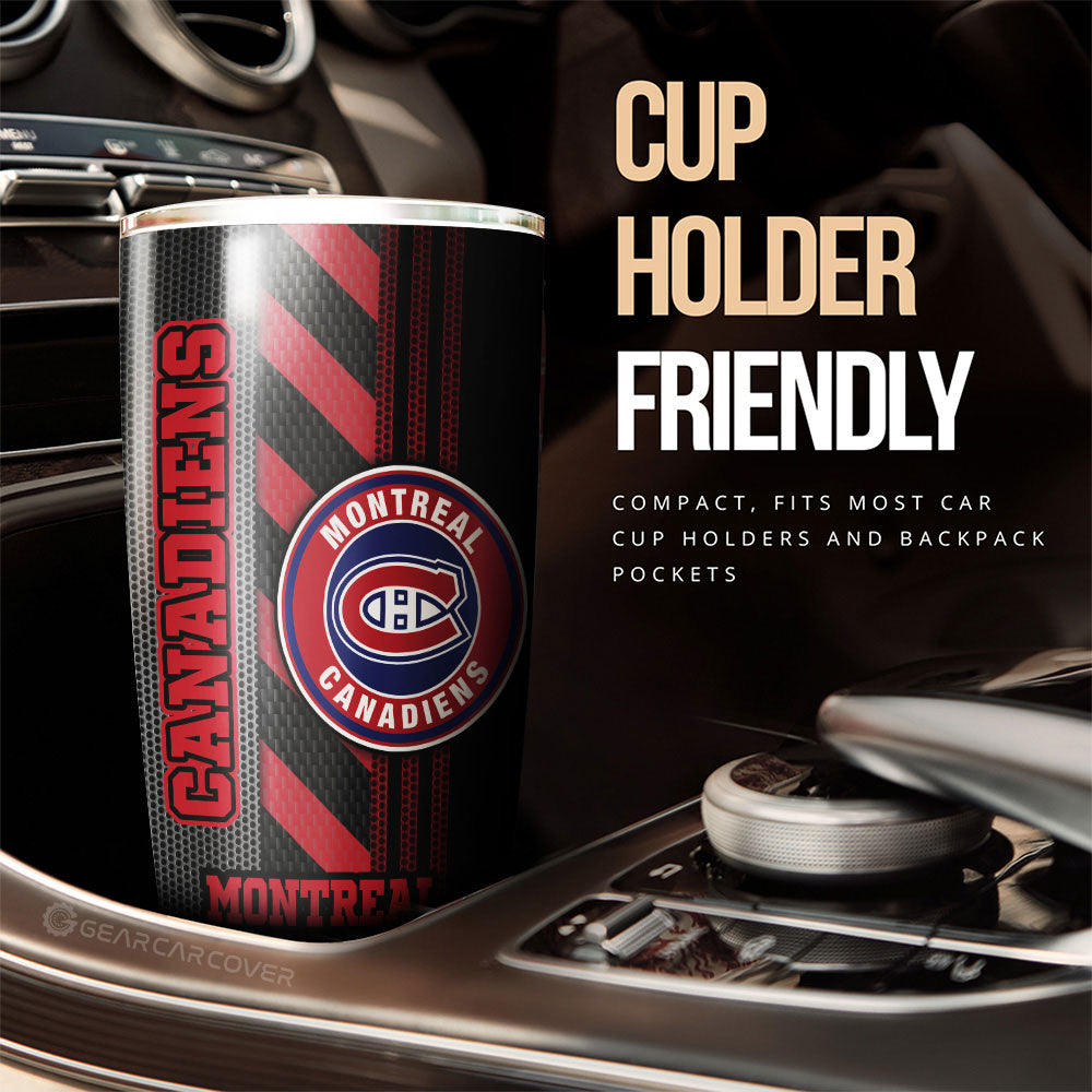 Montreal Canadiens Tumbler Cup Custom Car Accessories - Gearcarcover - 3