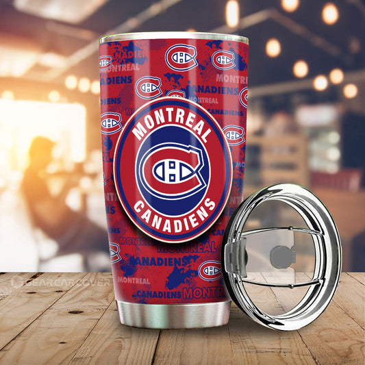 Montreal Canadiens Tumbler Cup Custom Car Accessories - Gearcarcover - 1