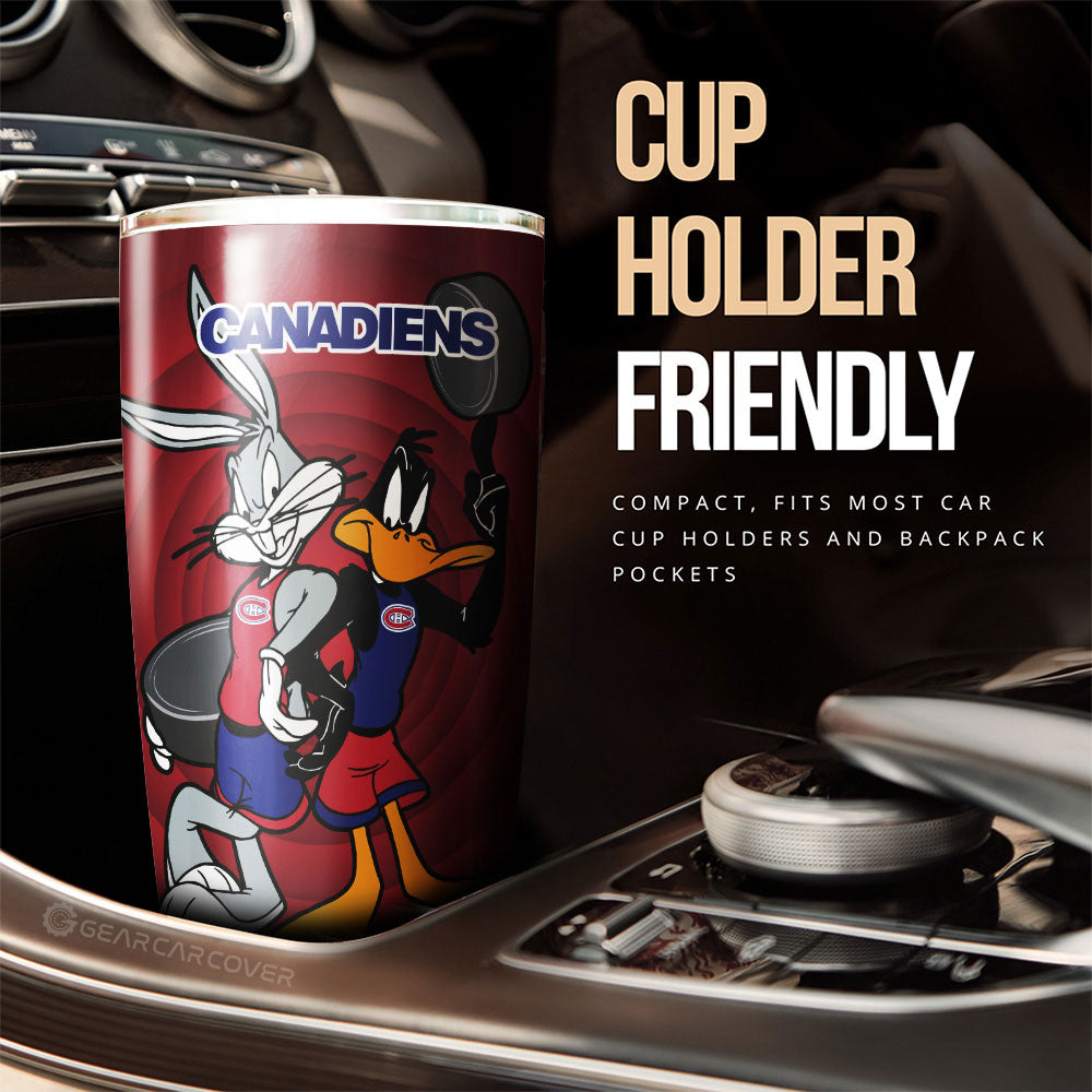 Montreal Canadiens Tumbler Cup Custom Car Accessories - Gearcarcover - 3