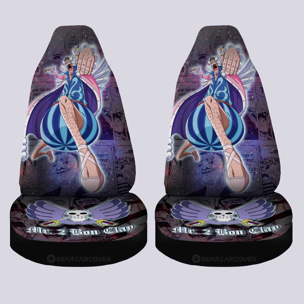 Mr. 2 Bon Clay Car Seat Covers Custom Car Accessories Manga Galaxy Style - Gearcarcover - 4