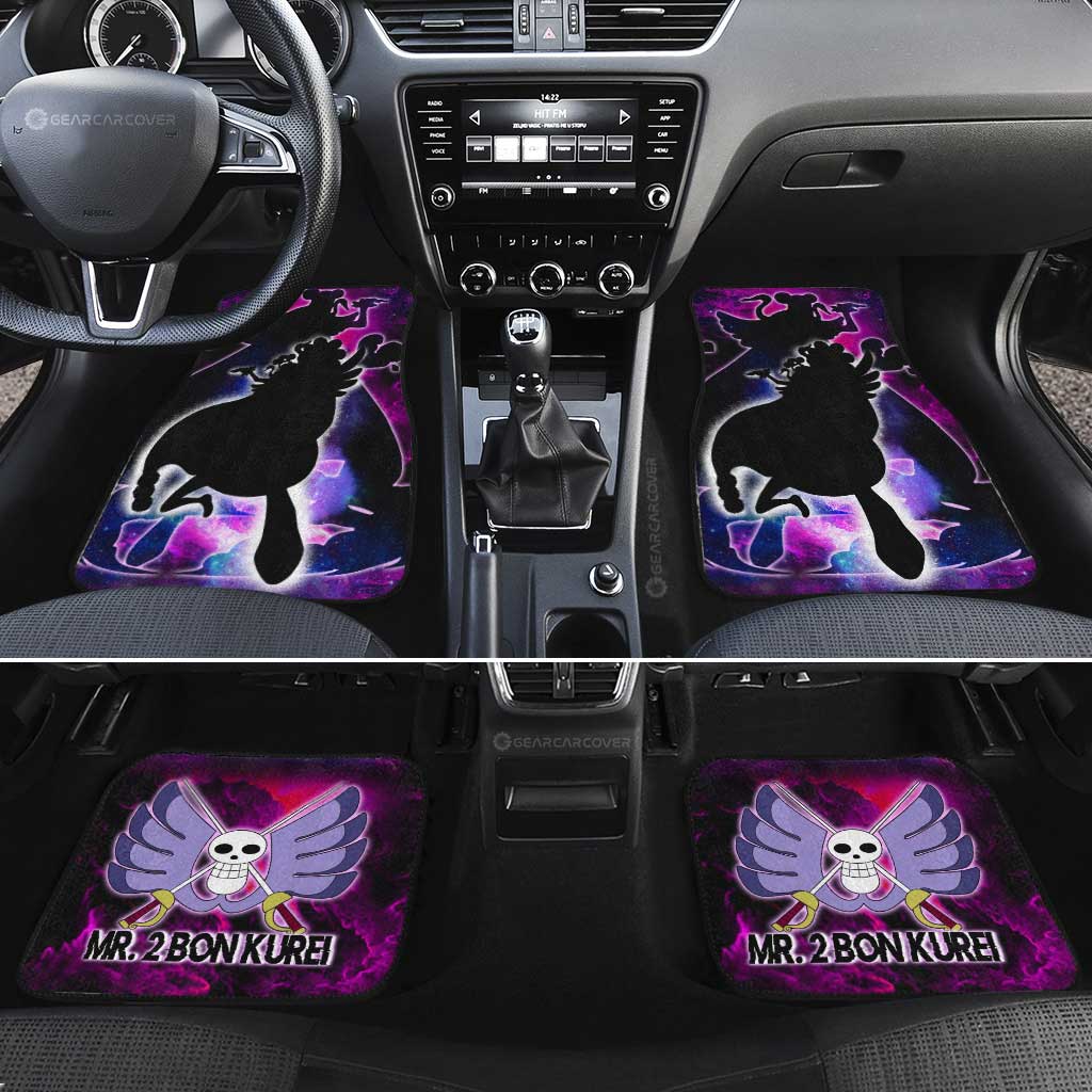 Mr. 2 Bon Kurei Car Floor Mats Custom Silhouette Style - Gearcarcover - 2