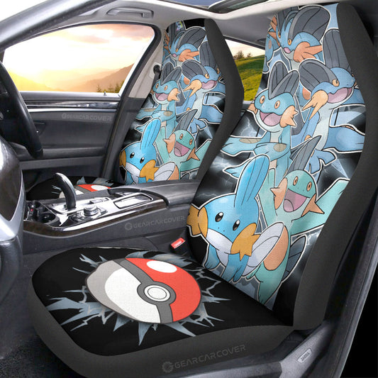 Mudkip Car Seat Covers Custom Car Accessories For Fans - Gearcarcover - 1