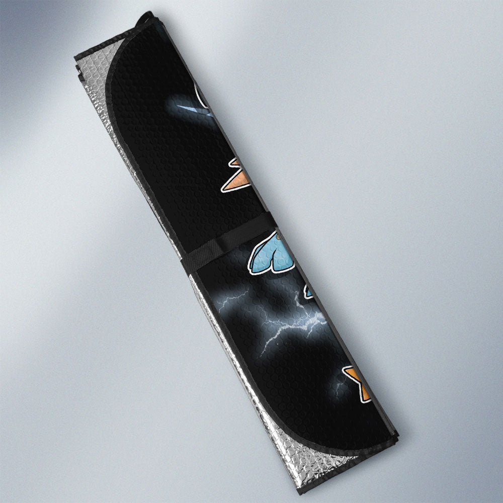 Mudkip Car Sunshade Custom Car Accessories For Fans - Gearcarcover - 3