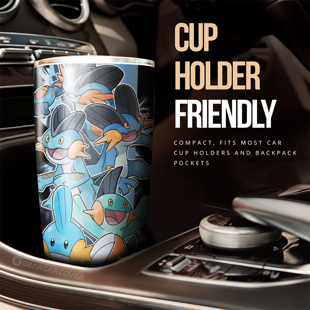 Mudkip Tumbler Cup Custom Car Accessories For Fans - Gearcarcover - 3