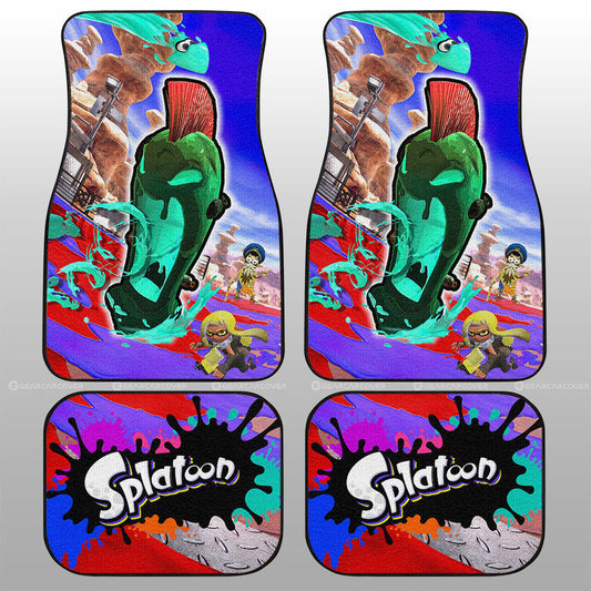 Mudmouth Splatoon Car Floor Mats Custom Car Accessories - Gearcarcover - 1