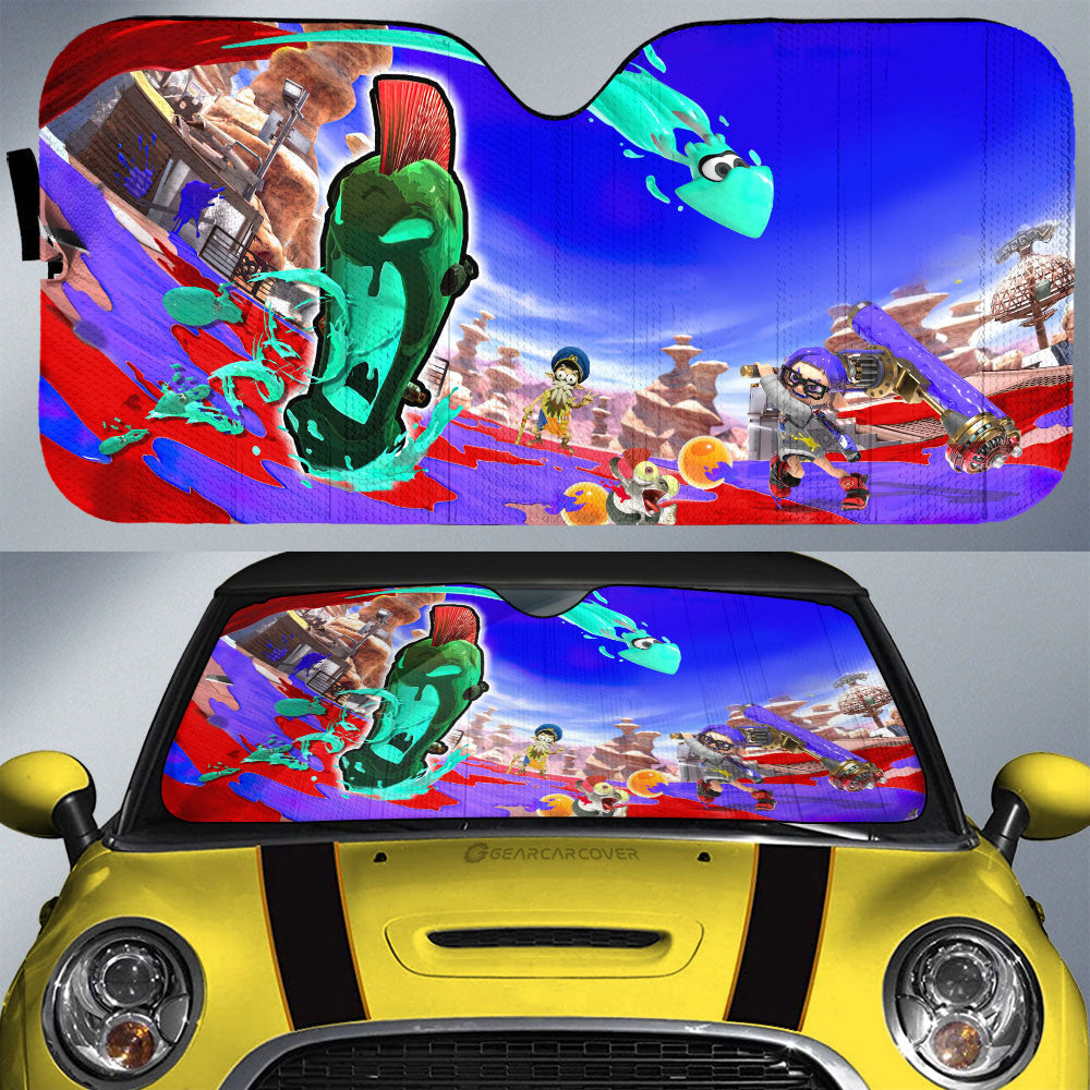 Mudmouth Splatoon Car Sunshade Custom Car Accessories - Gearcarcover - 1