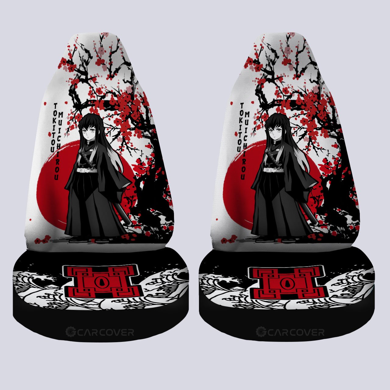 Muichiro Car Seat Covers Custom Japan Style Car Interior Accessories - Gearcarcover - 4